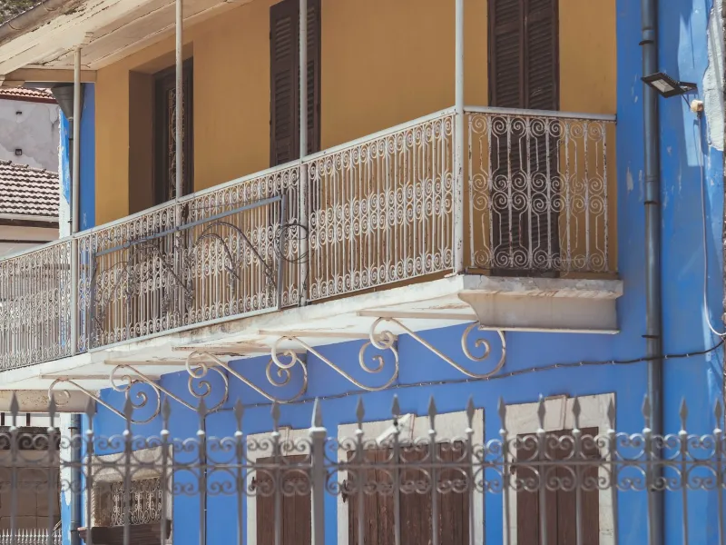 Wohnhaus mit Balkon in Pano Lefkara, Bezirk Larnaka